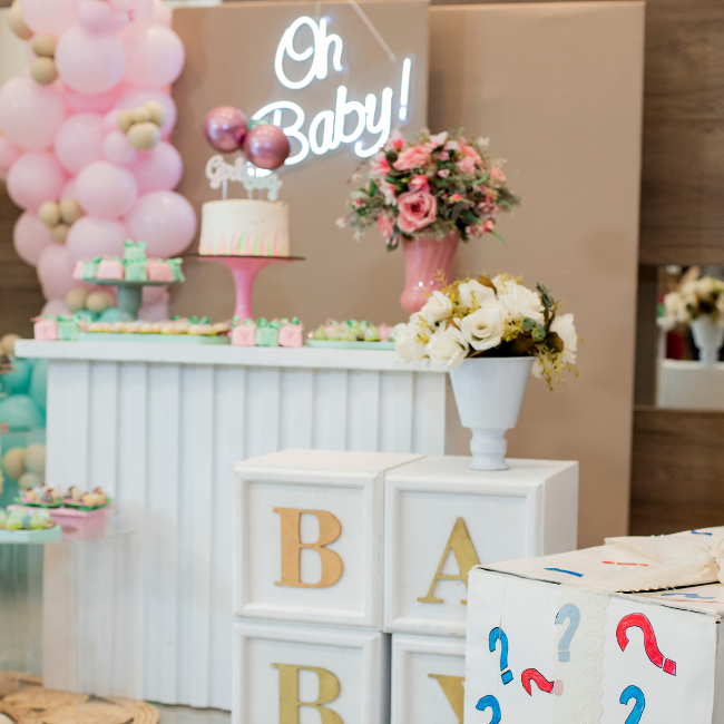 3 idées de DIY élégants pour une table de Baby Shower inoubliable Artime-home.com - F2J.COM SAS